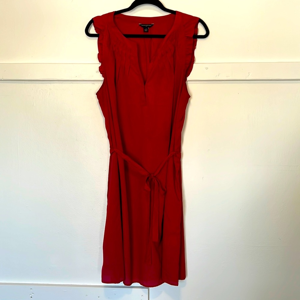 Delicate Red Banana Republic Dress Sz. 14